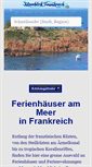 Mobile Screenshot of ferienvermietungen.meerblick-frankreich.com