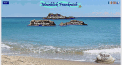 Desktop Screenshot of meerblick-frankreich.com