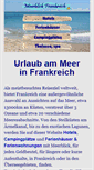 Mobile Screenshot of meerblick-frankreich.com